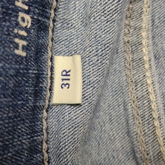 Ariat Bombshell Jordana Blue Medium Wash High Rise Straight Leg Boyfriend Jean - Picture 7 of 16